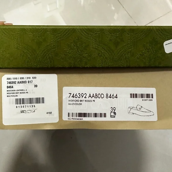 GUCCI Horsebit Printed Leather Loafers - Picture 11 of 11